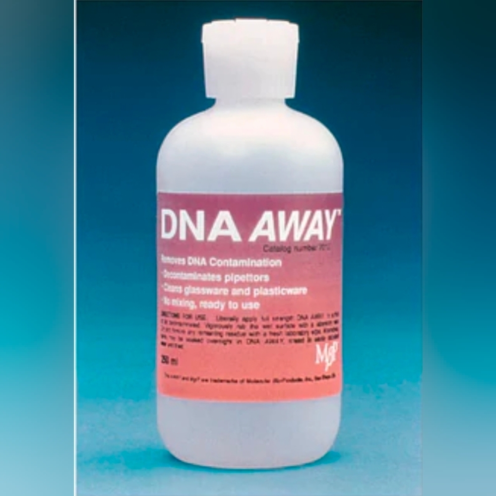 DNA AWAY Decontamination Solution $10 each / 6 for $50
